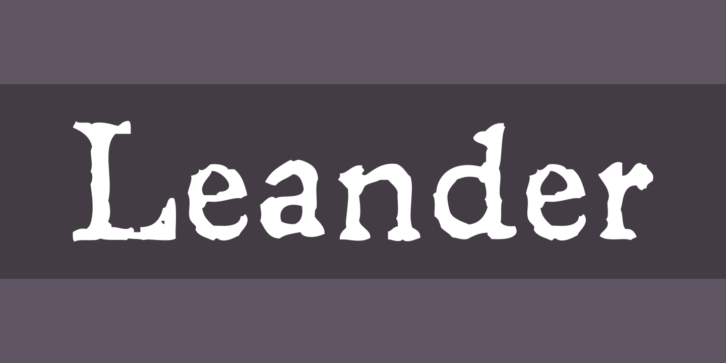 Leander Font